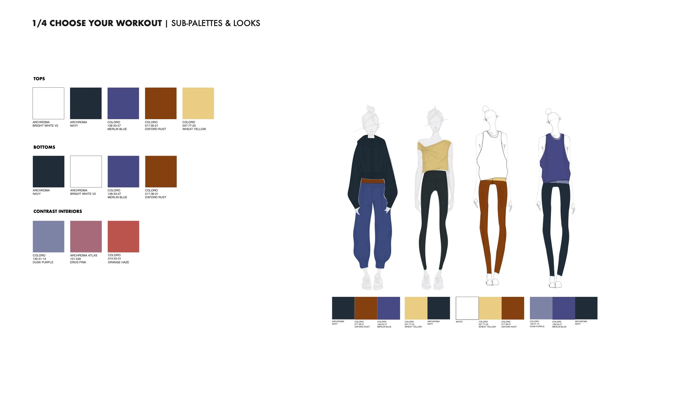 Color Direction & Outfitting